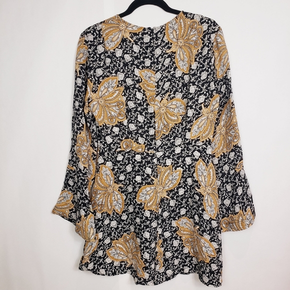 A.L.C Trixie dress white black and camel - Picture 7 of 9